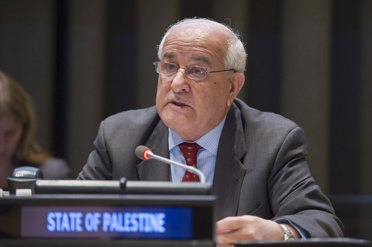 مندوب فلسطين لدى الأمم المتحدة