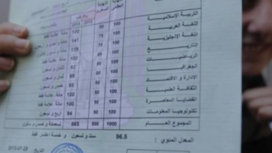 نتائج الثانوية العامة