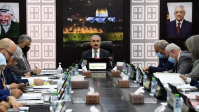 اشتية في جلسة الحكومة