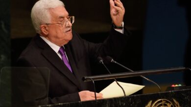 الرئيس عباس في الأمم المتحدة بيان العار