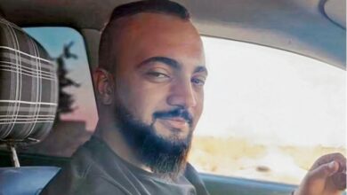 جثمان الشهيد محمد الشحام