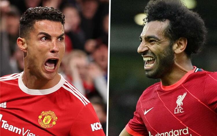 محمد صلاح ورونالدو
