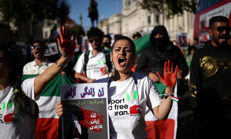 احتجاجات ايران