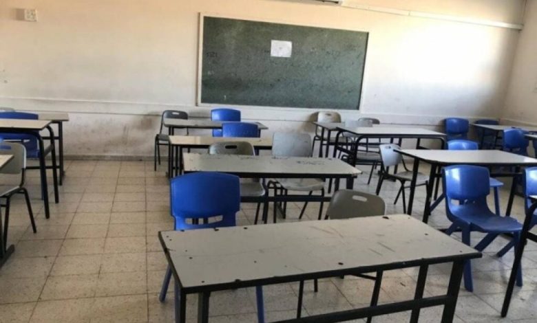 إضراب في مدارس الضفة