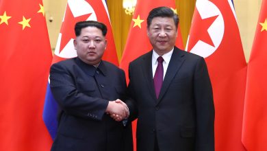 الرئيس الصيني وزعيم كوريا الشمالية