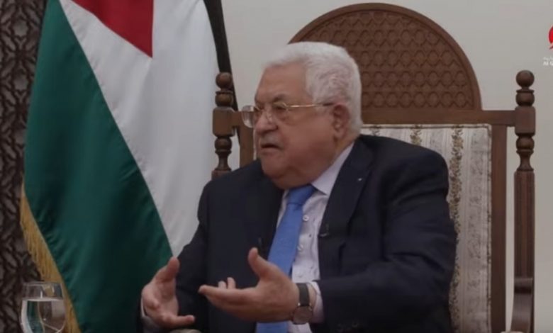 الرئيس محمود عباس بحوار مع قناة القاهرة الإخبارية