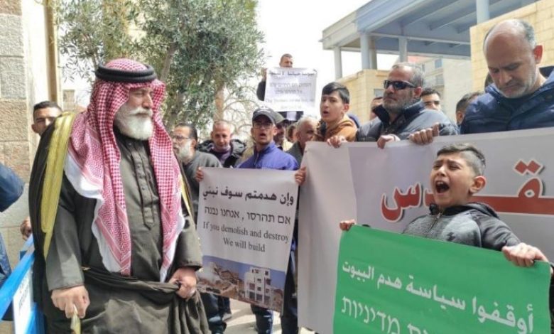إضراب جبل المكبر
