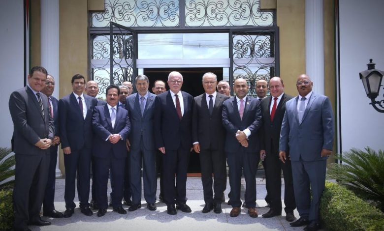 المالكي والسفراء العرب في البرازيل