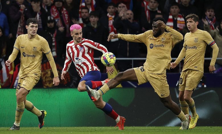 برشلونة أتلتيكو مدريد