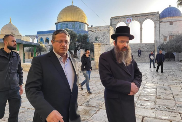 بن غفير يقتحم الأقصى
