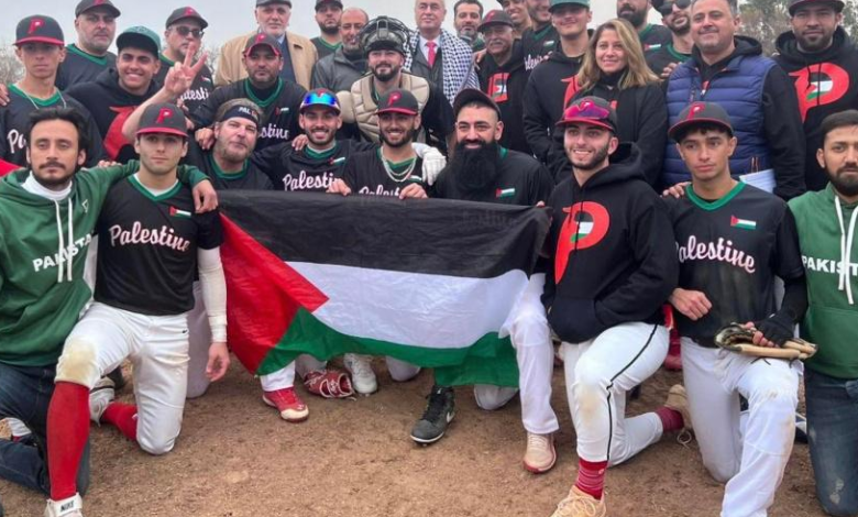 منتخب فلسطين البيسبول