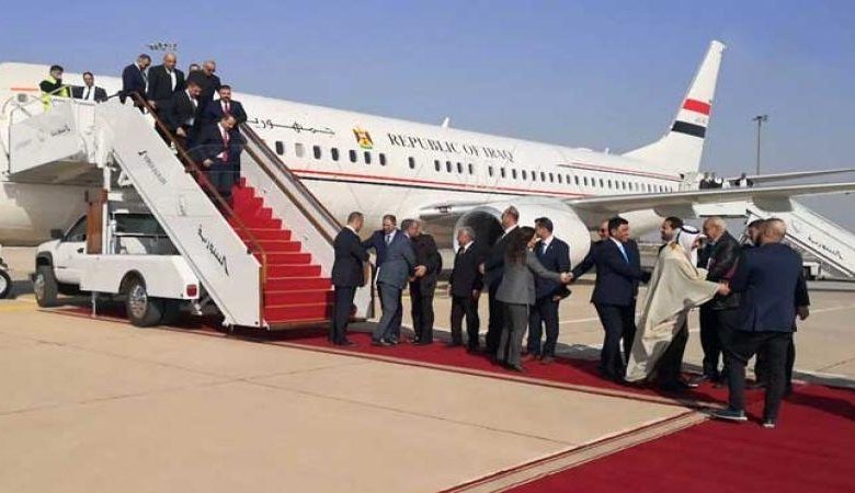 وفد برلماني عربي