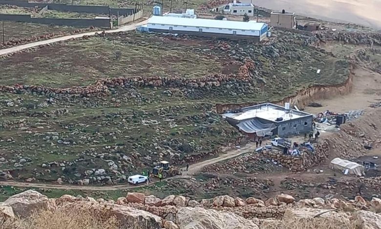 الاحتلال يهدم في نابلس