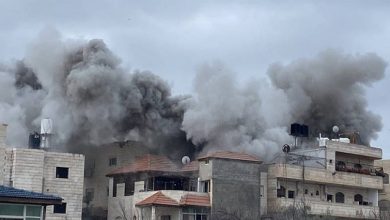 تفجير منزل الشهيد محمد الجعبري