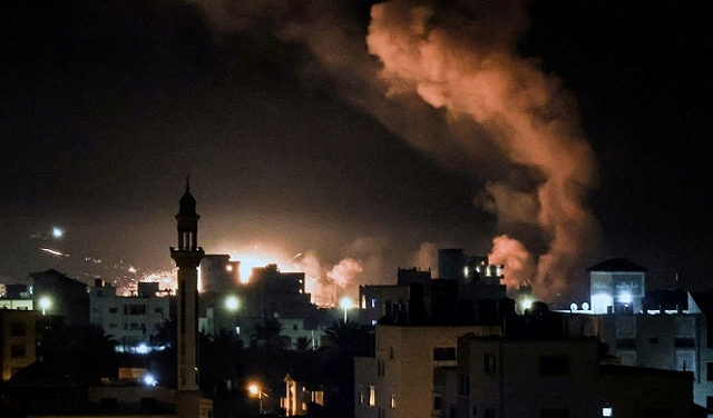طيران الاحتلال قطاع غزة
