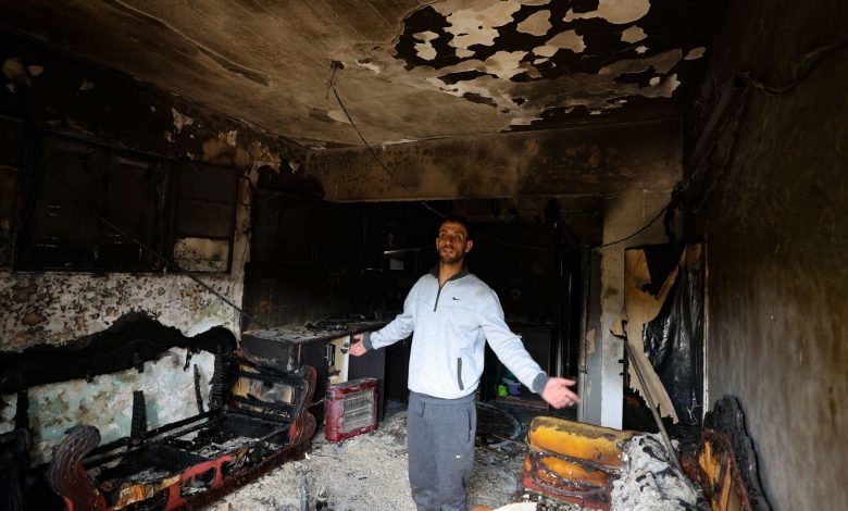 الخارجية تدين إحراق منزل