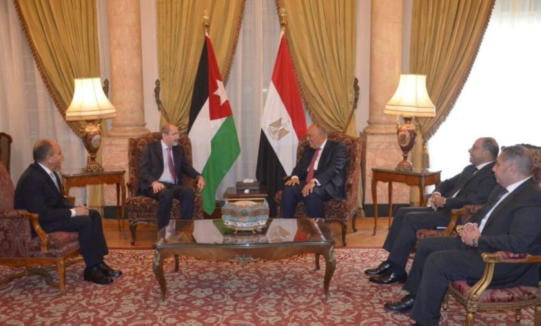 صفدي وشكري الأردن ومصر