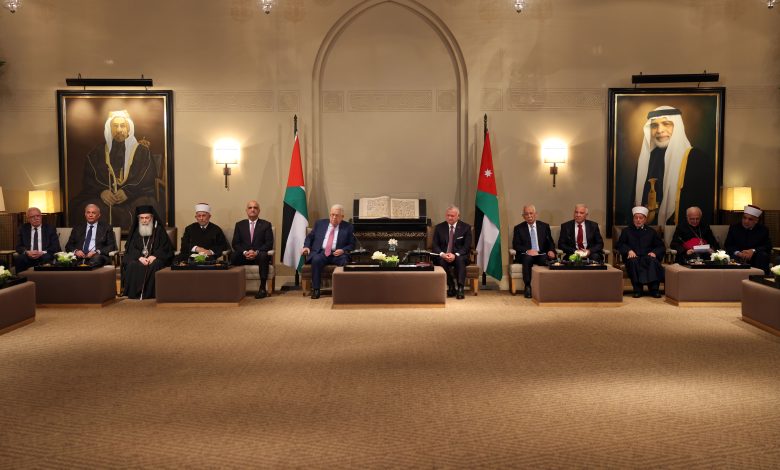الرئيس يلبي دعوة الملك عبد الله الثاني للإفطار