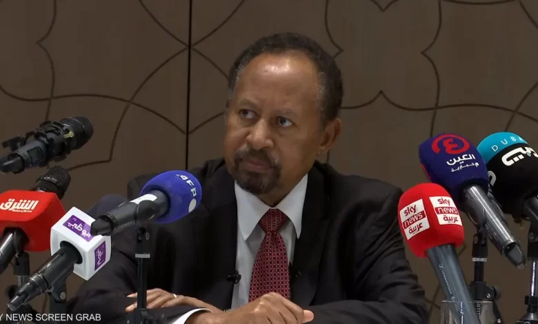 رئيس الوزراء حكومة السوداني السابق عبد الله حمدوك