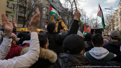 مظاهرة لفلسطينيين في برلين