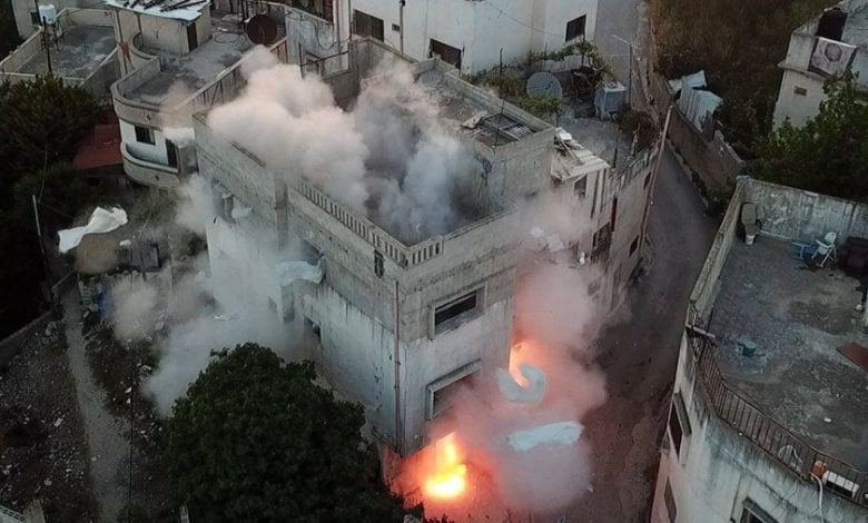 الاحتلال يفجر منزل الشهيد صوف