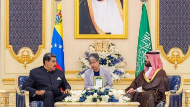 ولي العهد السعودي ورئيس فنزويلا