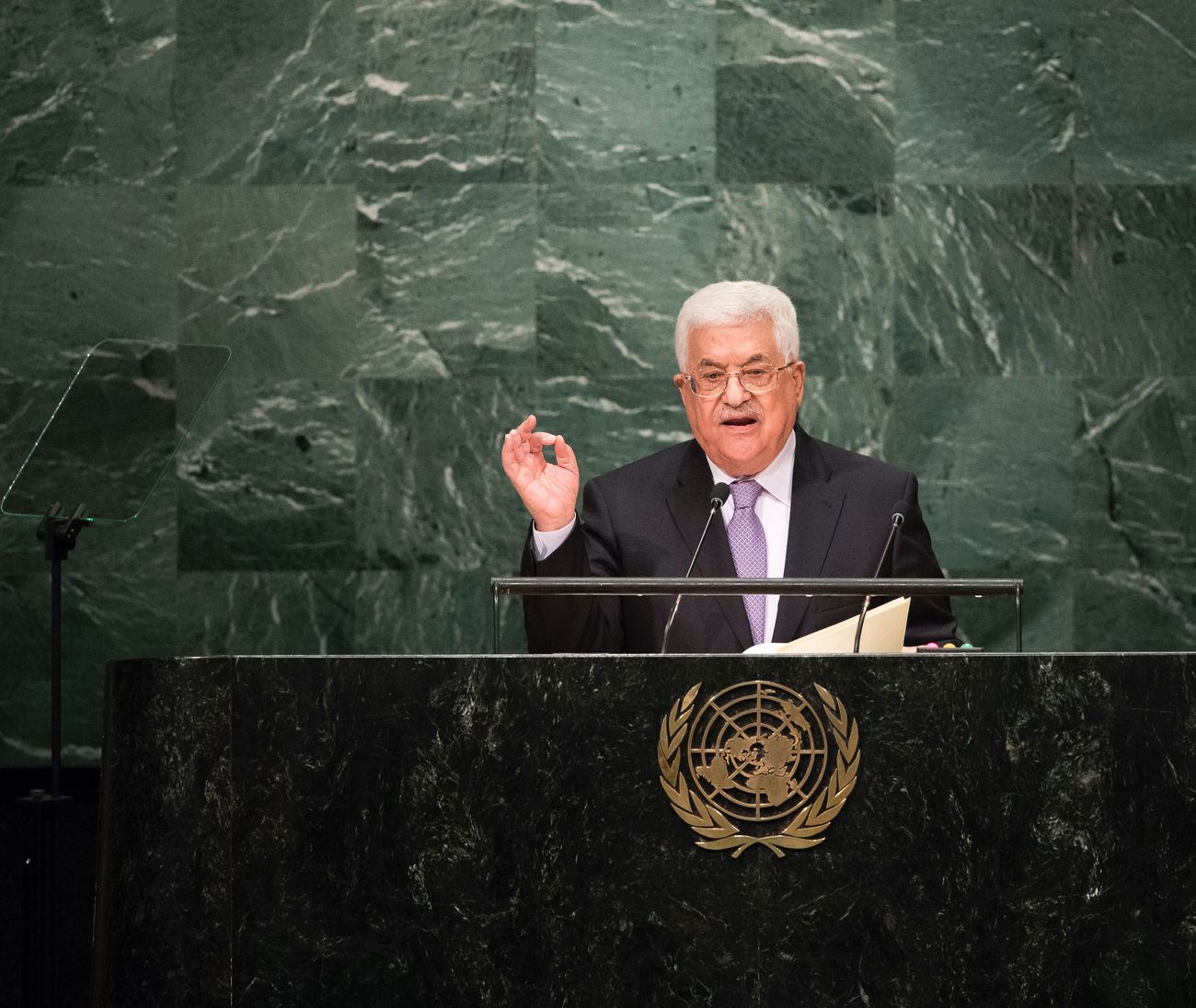 الرئيس محمود عباس الأمم المتحدة