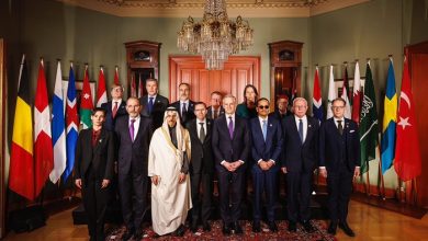وفد اللجنة القمة العربية الإسلامية