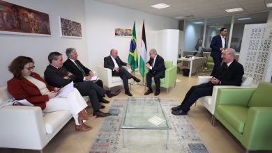 اشتية يلتقي وزير خارجية البرازيل