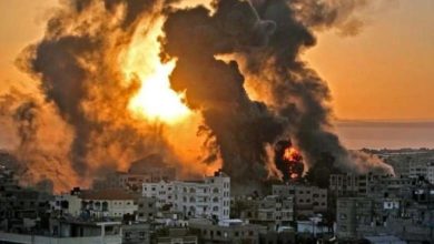 أحزمة نارية قطاع غزة