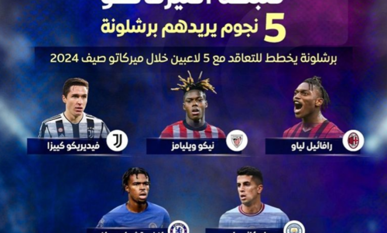 الميركاتو برشلونة