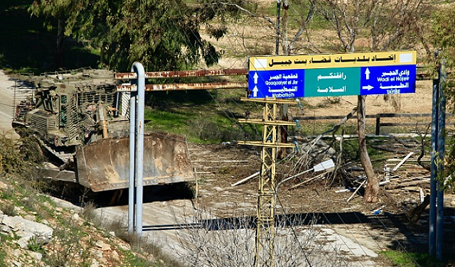نيران الاحتلال لبنان