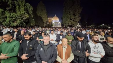 صلاة التراويح الاقصى