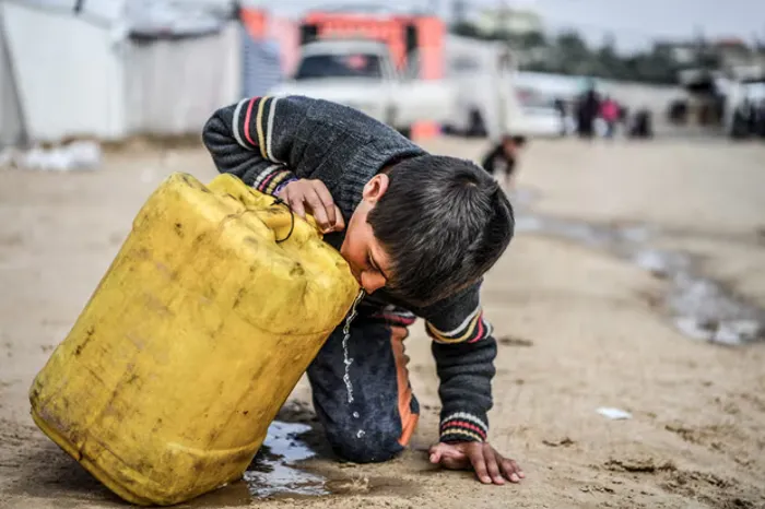أزمة المياه غزة