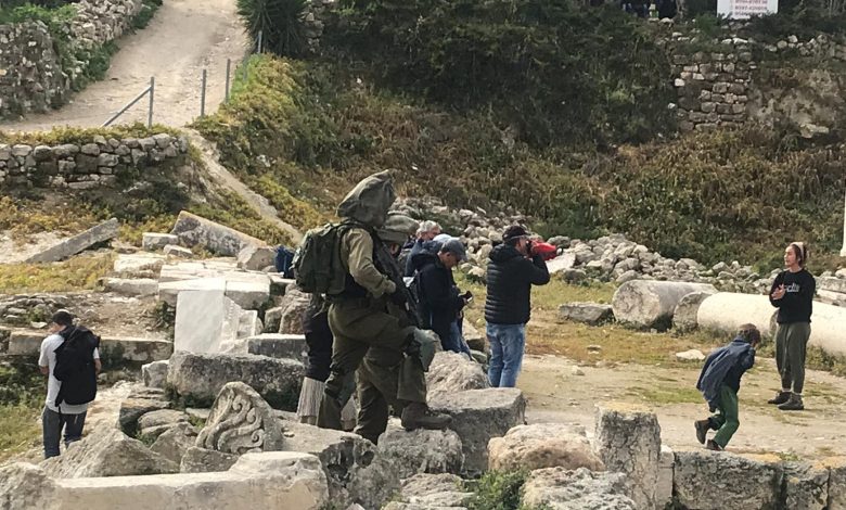 الاحتلال سبسطية