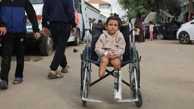 غزة مبتوري الاطراف